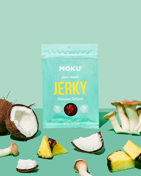 ג'רקי פטריות טריאקי הוואייני מאת Moku Foods