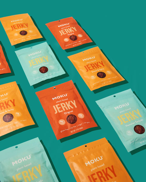 Jerky de Hongos Dulce y Picante de Moku Foods