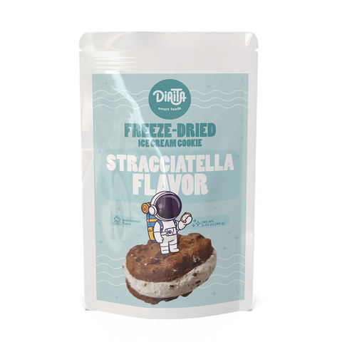 Freeze-Dried Ice Cream Cookie - Stracciatella