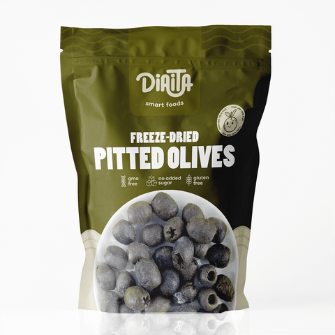 Freeze Dried Pitted Olives Snack (Salted)