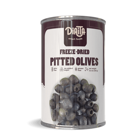 Snack d'Olives Dénoyautées Lyophilisées (Salées)