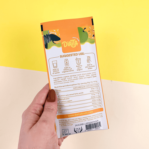 Instant Organic Smoothie - Yellow Energy